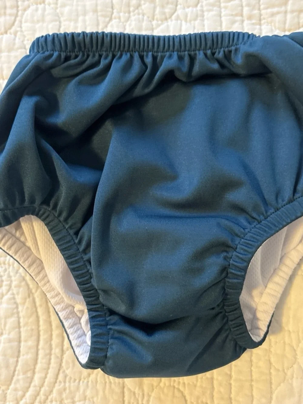 Kids Swim Diaper Cover - Teal Blue
